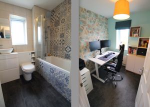 Bathroom and Bedroom- click for photo gallery
